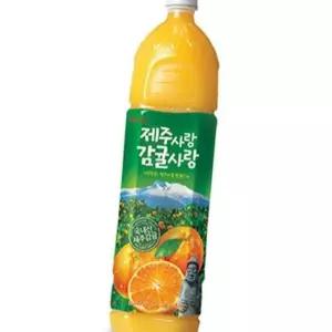 (올핀)제주사랑감귤사랑 1.5L 음료수