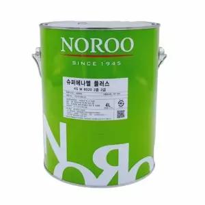 슈퍼에나멜 플러스 나무 4L 색페인트 에나멜4l유성페인트 에나멜 에나멜4L 외부용 옥상바닥 도장시공 문틀