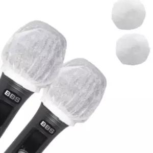 밴드 일회용 부직포 마이크 커버 2P 1set 화이트