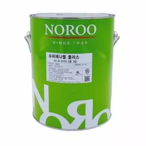 슈퍼에나멜 플러스 녹색 4L 페인트시공 칠도장재 도료 외벽 건물 페인트칠 도색 아파트 외부