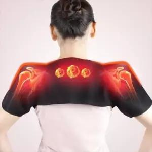 어깨패드 열 보호대 근육 벨트 지지대 토르말린 찜질