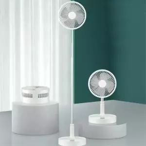 원룸 키큰 높이조절 저소음 미니 선풍기 가정용 타이머 회전