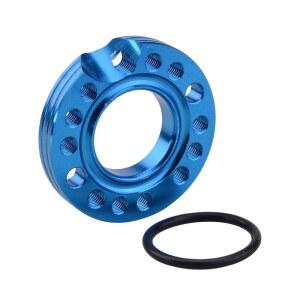 50cc 70cc 90cc 125cc 선 타오타오 NST 로케타 ATV 몽키 닥스 쿼드 핏 바이크를 위한 O-링 씰 교체 기능이 있는 GOOFIT 블루 28mm 카뷰레터 스페이서 어댑터 흡기 매니폴드 스피너 플레이트