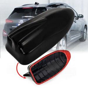 AMSPRAC 샤크 핀 안테나 커버, 산타페 코나와 호환되는 차량 루프 캡, 기아 쏘렌토 2019 2020,96210-J9300, GPS가 없는 탑퍼 글로스 블랙