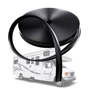 1인치 RV 바이닐 트림 몰딩 인서트, 120피트 웨더 스트리핑 외부 스크류 커버 외부, 캠퍼 트레일러 루프 코너 배수구 씰 블랙