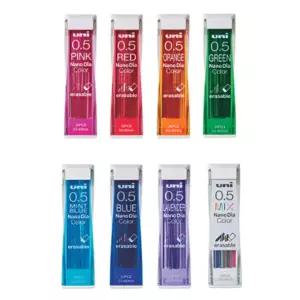 유니 나노 다이아 지워지는 컬러 샤프심 0.5mm