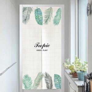 북유럽 심플 패브릭 문발 현관 칸막이 커버 침실 화장실 문커튼 인테리어 가림막 바람막이 커튼 공간 분리