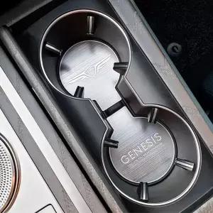 프리미엄 컵홀더 차량 제네시스 자동튜닝용품 인테리어 악세사리 [f8A6EDD]