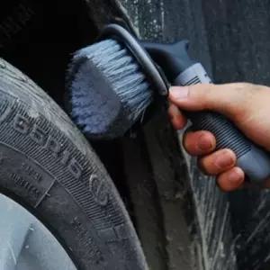 세차 차 바퀴 휠 구석구석 타이어 청소솔 브러쉬 청소 세차용품 세차프러쉬