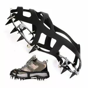 전천후 18핀 짚신형 아이젠 블랙 265-285MM L사이즈