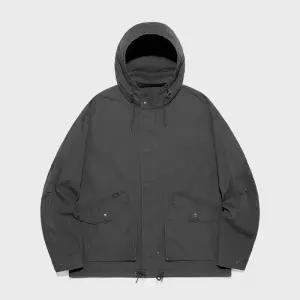 매장정품 리 숏 피쉬 테일 후드 점퍼 차콜 3040174 282614