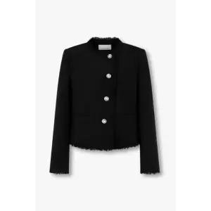 [갤러리아] [보브][26여름]프린지 디테일 트위드 자켓(7156210007)