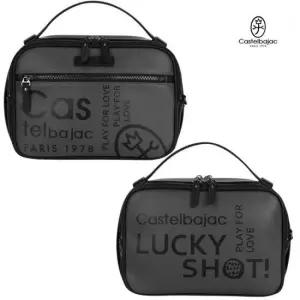 까스텔바작 골프 남성 파우치 레터링 프린트 어깨끈 백 BGEMGP-201