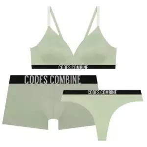 [갤러리아] [노와이어] 코데즈이너웨어 빅로고 브라티팬티 남녀커플SET BRPTDR913 LKH