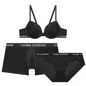 [갤러리아] [선물포장]코데즈이너웨어 솔리드 남녀커플SET CEWBRBPDR161 BK