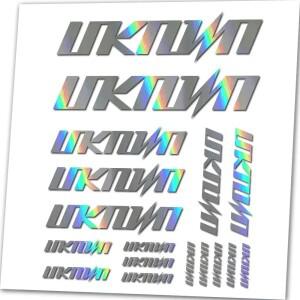 알수 없는 자전거용 - 야외 스포츠 비닐 다이컷 스틱 데칼 세트