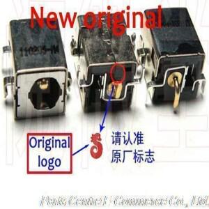 10개   새 DC 잭 ASUS K52JC A52F K72JR K72F K70IJ K53SD 전원 잭용