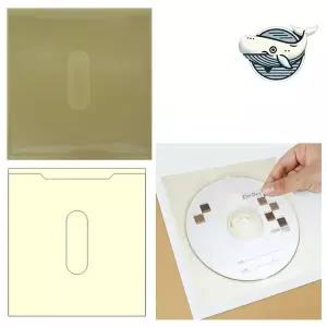 [에이치플러스몰]디지털 음악 보호 케이스 30매 포켓 수납형