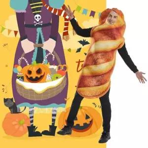 핫도그복 식빵 코스프레 코스튬 무대의류 할로원 파티복 남여
