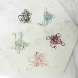 마스크분실방지 마스크 오염 분실 방지 컬러 믹스볼 고리 줄 스트랩