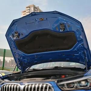 호환상품 BMW 호환 호환 X1 F48 2019-2022용 단열 패드 전면 엔진 후드 방음 열 차단 매트 버클 포함