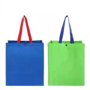 [문구/오피스] 방수원단 쇼핑백 대형 비닐 장바구니 시장용 빨래가방 경량 가방