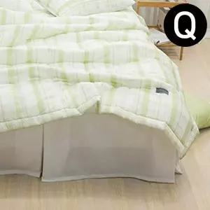 올리브 간절기 이불 그린 샤브레 퀸 여름