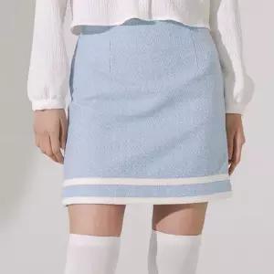 [미쏘] A라인 미니 스커트 (MIWWHD312B-T)