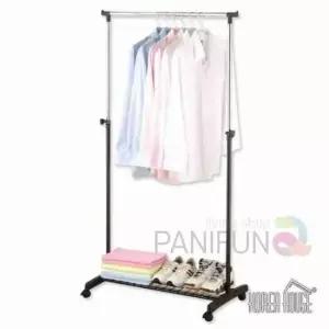 [생활] 1단 이동행거 원룸행거 조립식행거 옷걸이행거 행거봉 조립행거