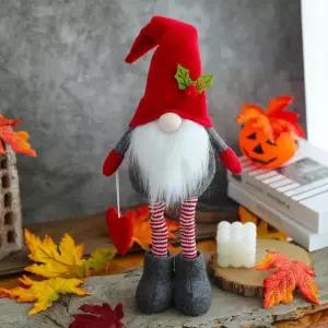 LED 뾰족한 모자 귀여운 가벼운 인형 용품 파티 크리스마스 난쟁이 패브릭