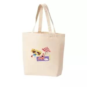 에코백 토트백 해변 피서 비치 파라솔 해변의 여인 사랑 그림 다양한 사이즈