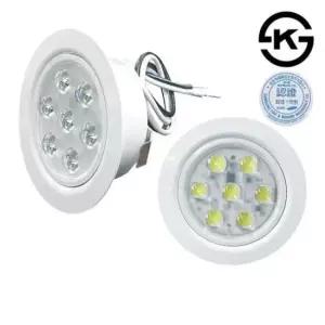 [Deco] 등기구 매입조명 LED가구등 천장무드등 주광색 7cm