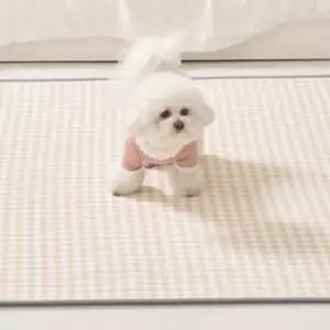 강아지논슬립매트 강아지 쿨링 매트 러그 L 다용도 논슬립 방수 카펫 1P
