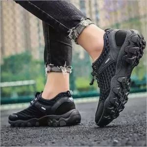 여름 메쉬 남자 빠지슈즈 등산신발 신축성 아쿠아슈즈