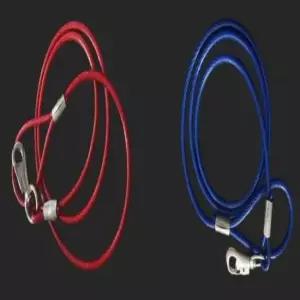 [반려] 와이어 개줄 8mm 강아지줄 애견목걸이