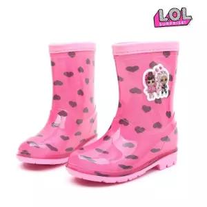 장화 엘오엘 하트레인부츠/유아/아기/아동/어린이/키즈/여아/해루질장화/갯벌/농장