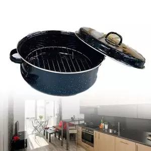 [골드스마일]직화오븐 유기솥 고구마냄비 직화구이 법랑냄비 대