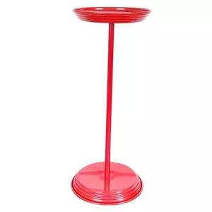 IG9023e 모던 메탈 화분 받침대 스탠드형 레드 국내산 철제정리대