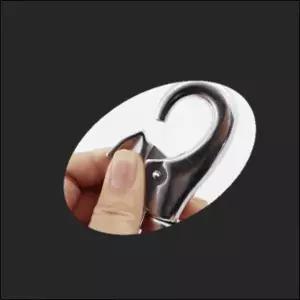 [골드스마일]스냅 도래 회전 고리 개고리 낚시 철 스냅