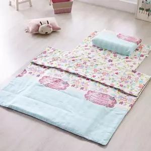 천연 라텍스 주니어 초등학생 이불 베게침구 가방 세트 꽃 아이린 iNk3+6tTM