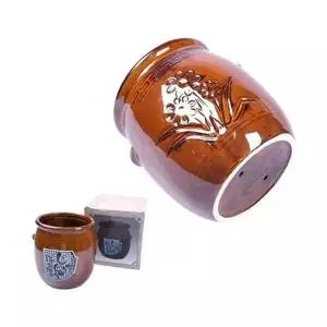 도자기 물빠짐 수저통 - 대 (약11x13cm) 다용도꽂이통-WD3D22B