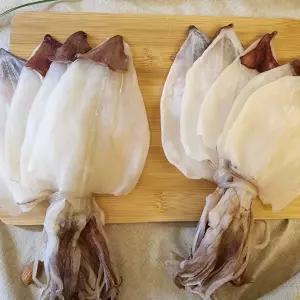 웅이네 한치 1kg 반건조 우유빛 부드러운 AAA급 20미 30미 40미 영업집 대용량 1개 식사 회식 정식 외식 일