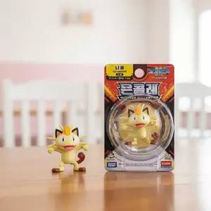 포켓몬스터 피규어 나옹 몬콜레 요괴고양이 포켓몬 노말 몬스터 캐릭터 인형 미니어처 굿즈