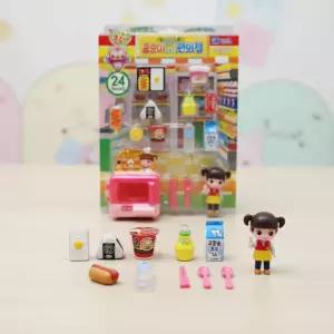 콩순이 미니 편의점 가게 마켓 미니어처 시장 마트 모형 피규어 인형놀이 역할극 어린이