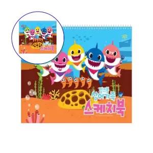 쌍문상회 핑크퐁 상어가족 스케치북 3F