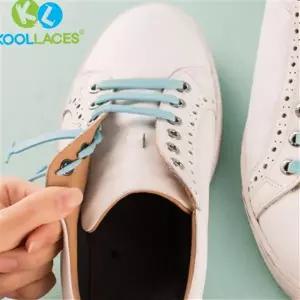 탄성 실리콘 신발끈 논매듭 운동화 신발끈 매듭없는 스포츠
