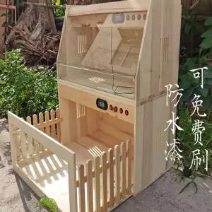 거북이사육장 육지 파충류 패키지 원목 하우스 놀이터 일반 케 60.80.40