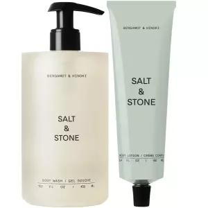 솔트앤스톤 하이드레이팅 젤 바디워시 바디로션, 베르가못 히노키
