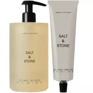솔트앤스톤 하이드레이팅 젤 바디워시 바디로션, Santal Vetiver
