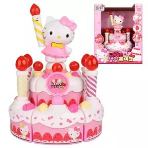 헬로키티 노래하는 생일케이크여아선물 완구 장난감 멜로디 소꼽놀이 어린이날 크리스마스